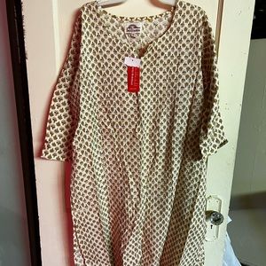 Beige kurta